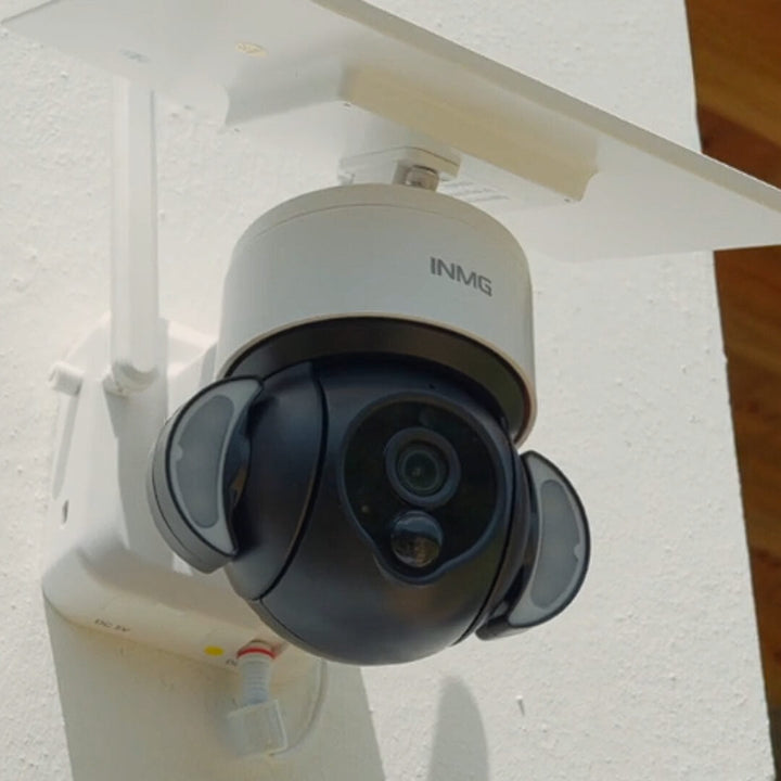 Wireless Solar Camera with Rotating Dome – SolarGuard 360-1-The Livary