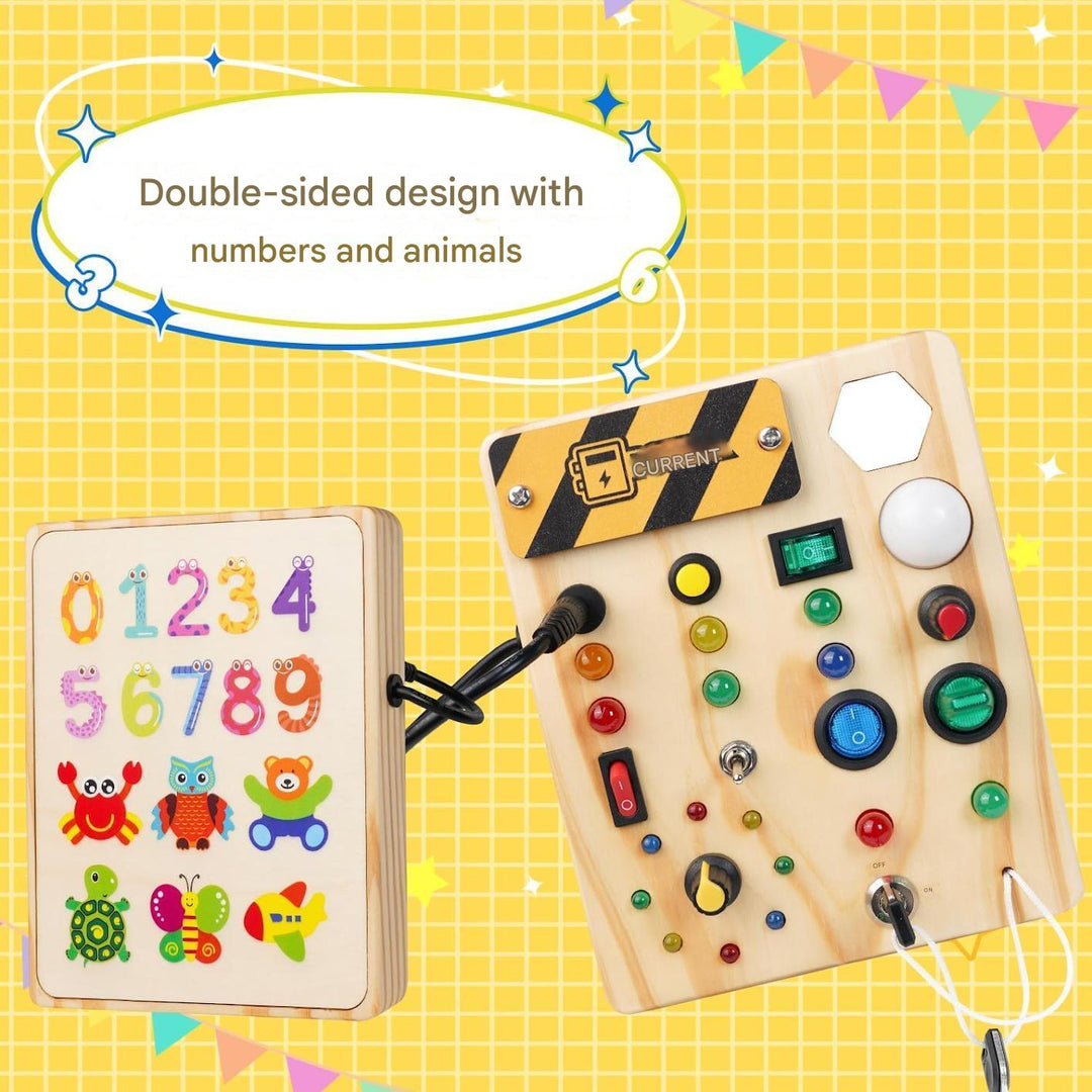 Interactive Montessori Board for Toddlers - BrightStart-State of Style