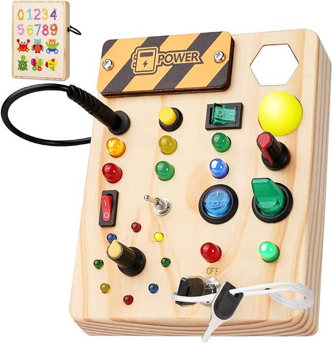 Interactive Montessori Board for Toddlers - BrightStart-State of Style