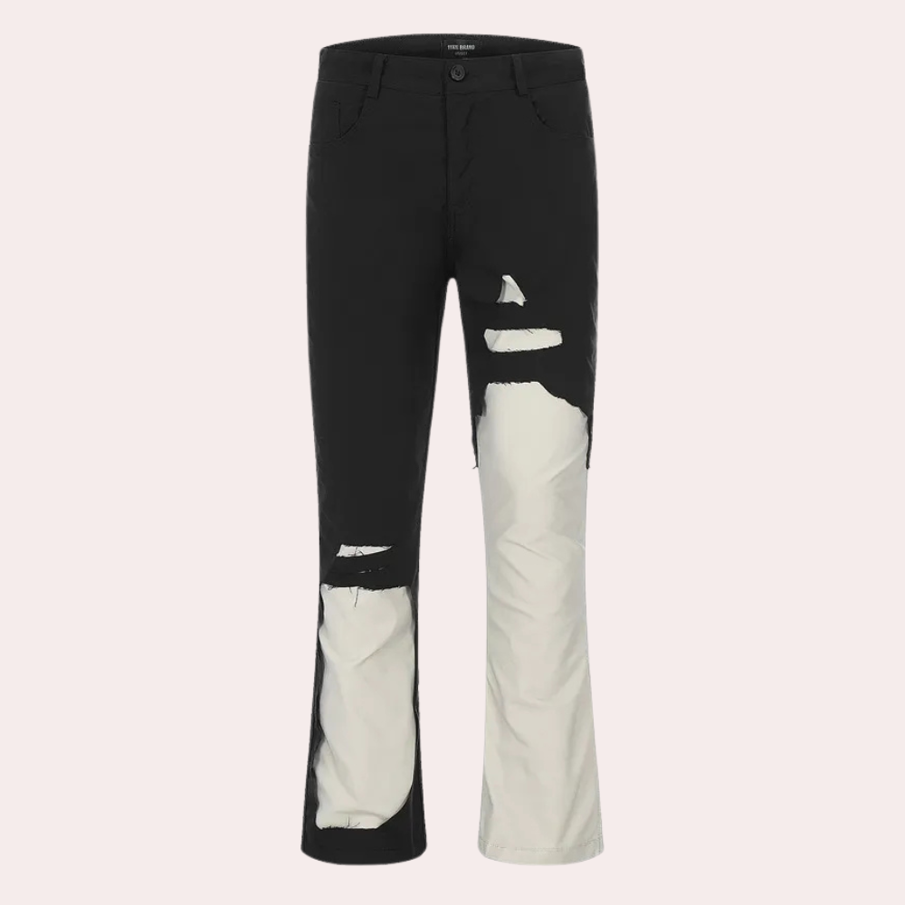 Casual Men's Trousers with Timeless Appeal - Noah-36-The Livary