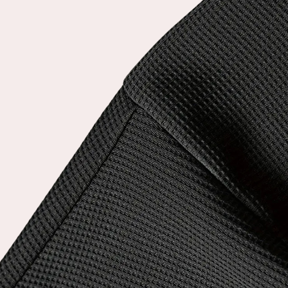 Casual Two-Piece Summer Set for Men - Jules-Black-S-The Livary