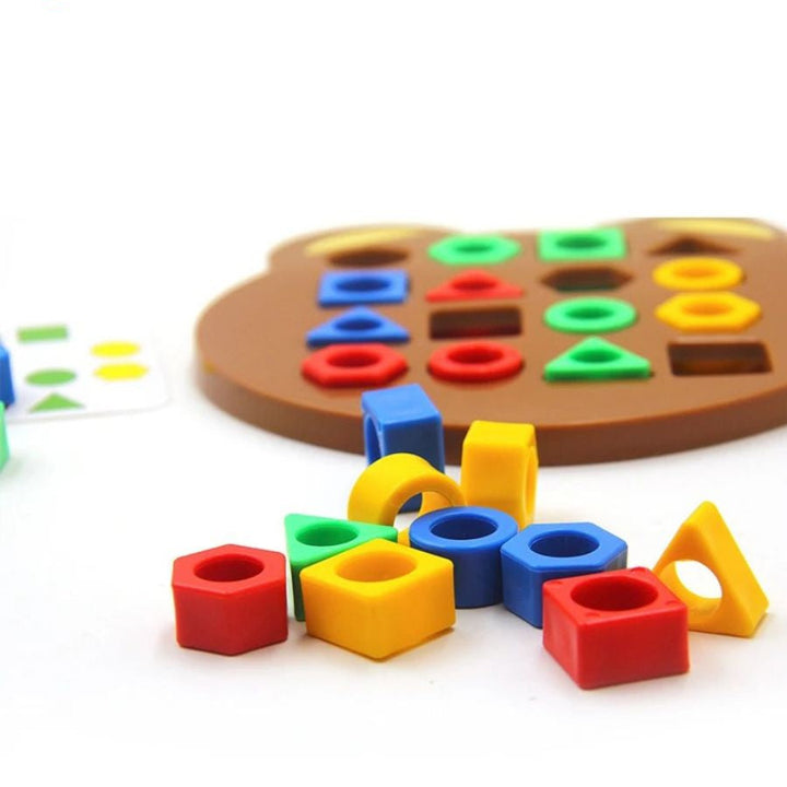 Shape and Colour Puzzle for Children - ShapeMatch-The Livary