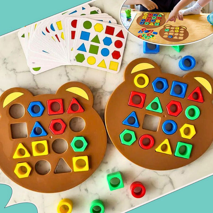 Shape and Colour Puzzle for Children - ShapeMatch-The Livary