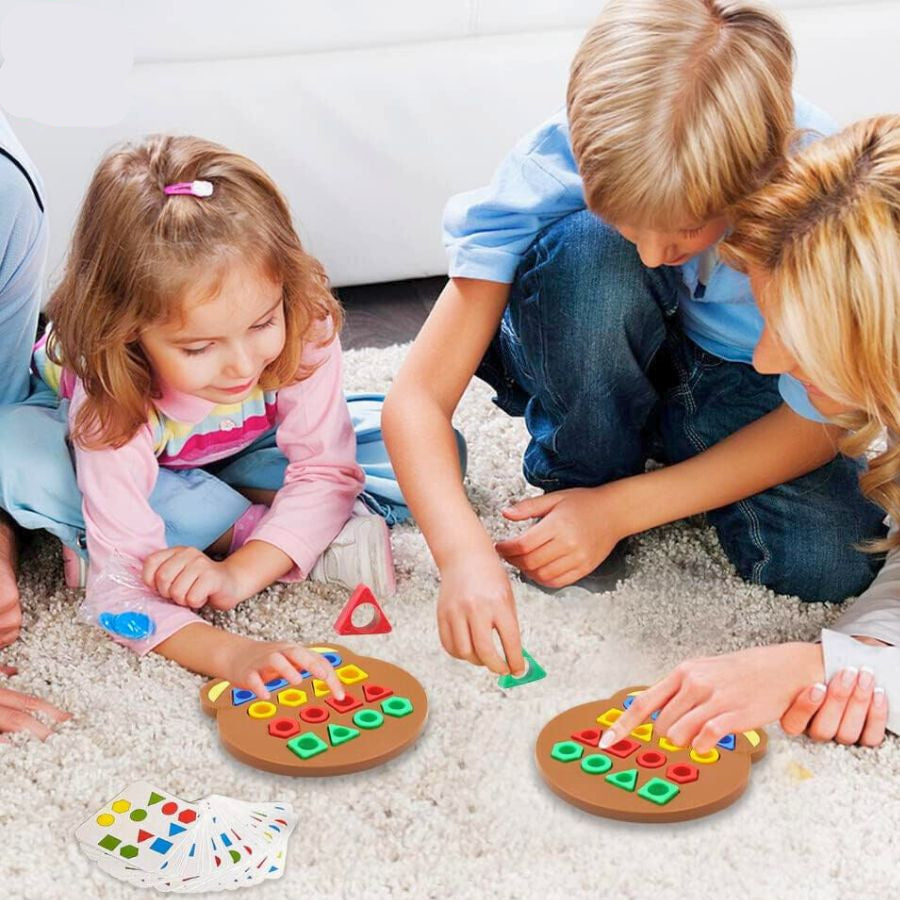 Shape and Colour Puzzle for Children - ShapeMatch-The Livary