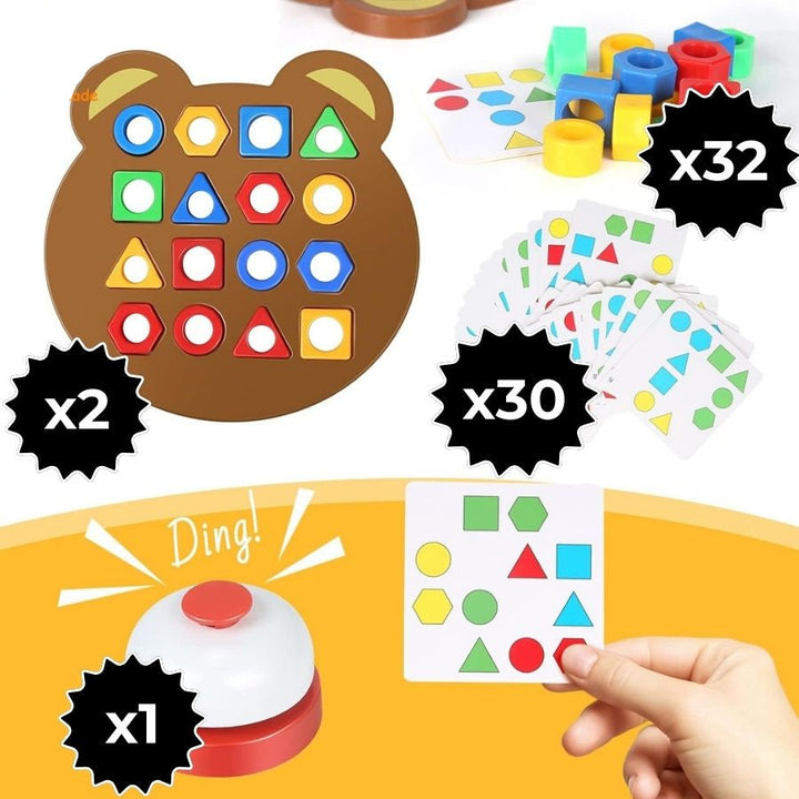 Shape and Colour Puzzle for Children - ShapeMatch-The Livary