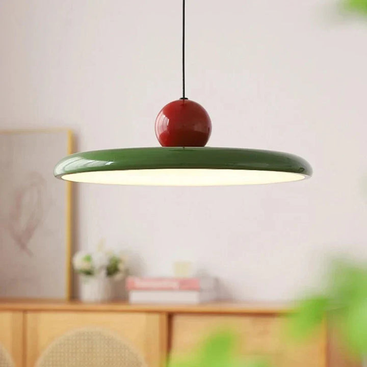 Trendy Bauhaus Glass Pendant Lamp - LunaBau-Green-11.81 inches-The Livary