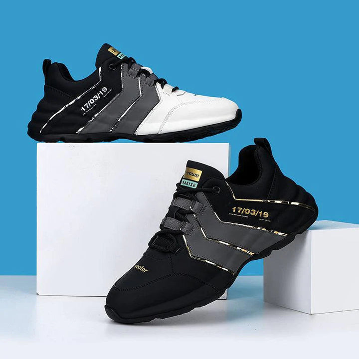 Men's Sneakers with Support and Style – Mason-Black/grey-7-The Livary