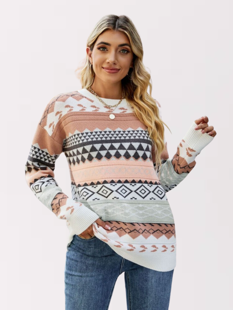 Vintage Ladies Sweater - Sophie-Black-S-The Livary