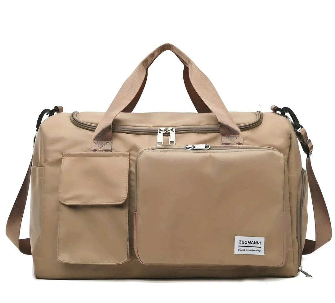Large Waterproof Weekend Bag - VoyagePro-Green Pink-The Livary