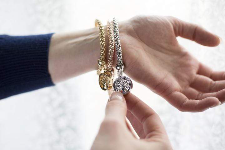 Tree of Life Bracelet Set (3-piece) - Liora-Round-The Livary
