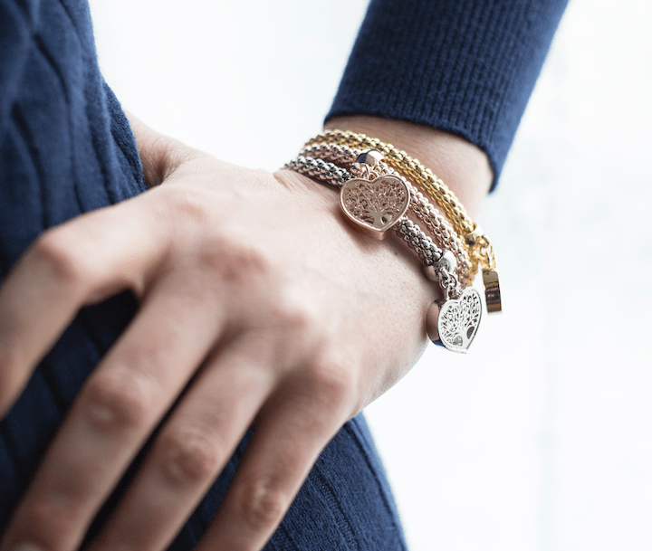 Tree of Life Bracelet Set (3-piece) - Liora-Round-The Livary