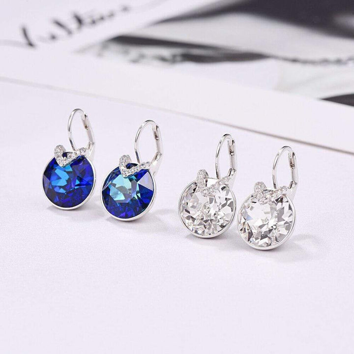 Radiant Earrings - Aveline-White-The Livary