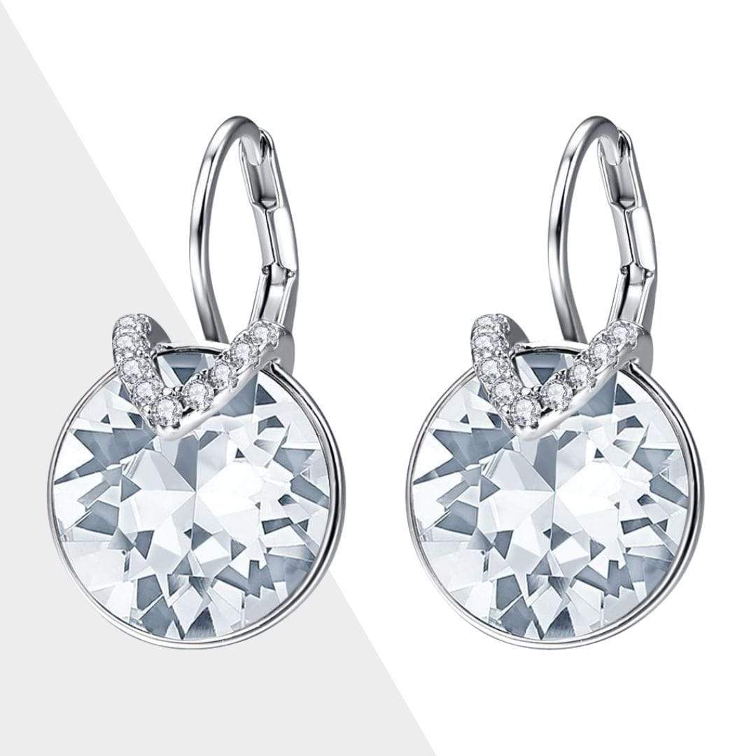 Radiant Earrings - Aveline-White-The Livary