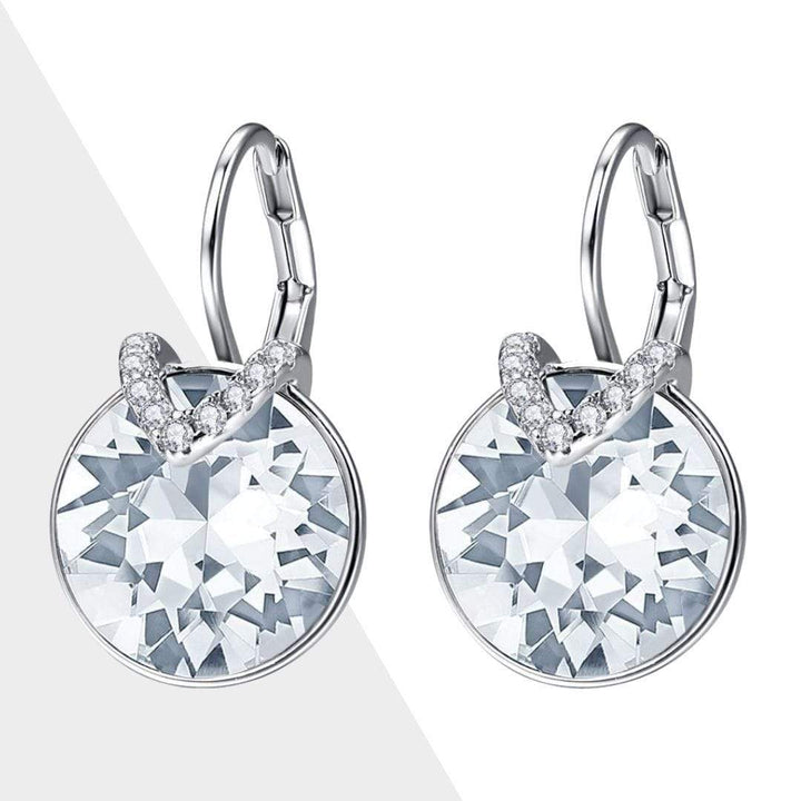 Radiant Earrings - Aveline-White-The Livary