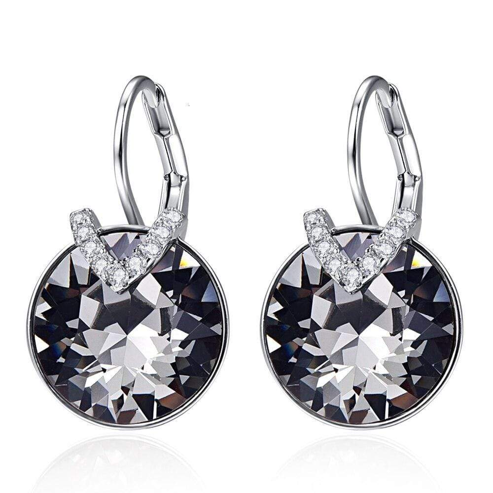 Radiant Earrings - Aveline-Black-The Livary