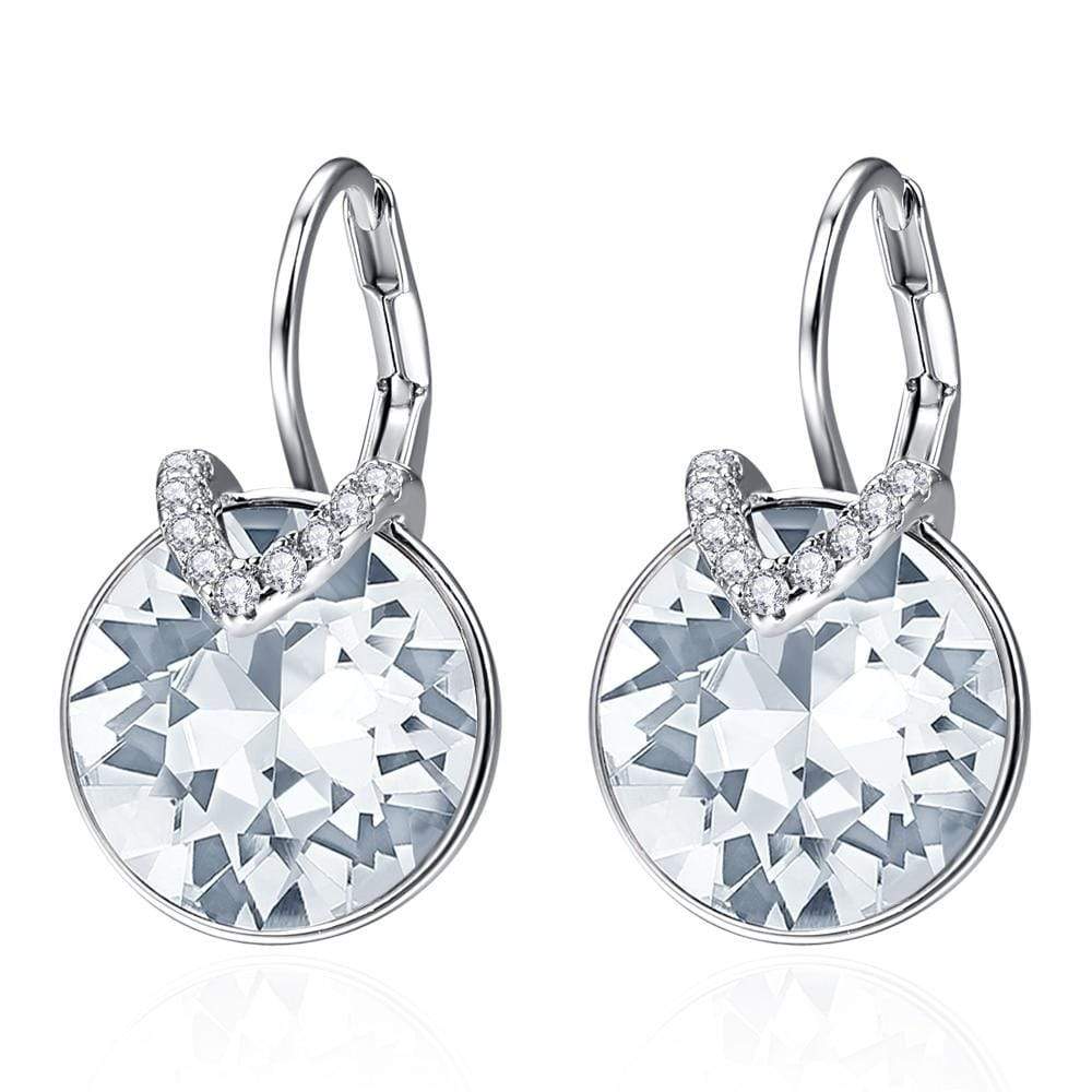 Radiant Earrings - Aveline-White-The Livary