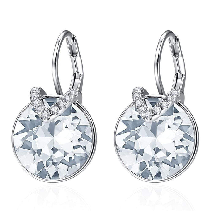 Radiant Earrings - Aveline-White-The Livary