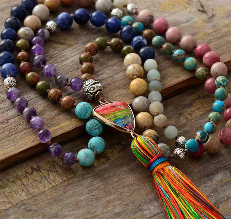 Small Lighting Necklace - Altheira-The Livary