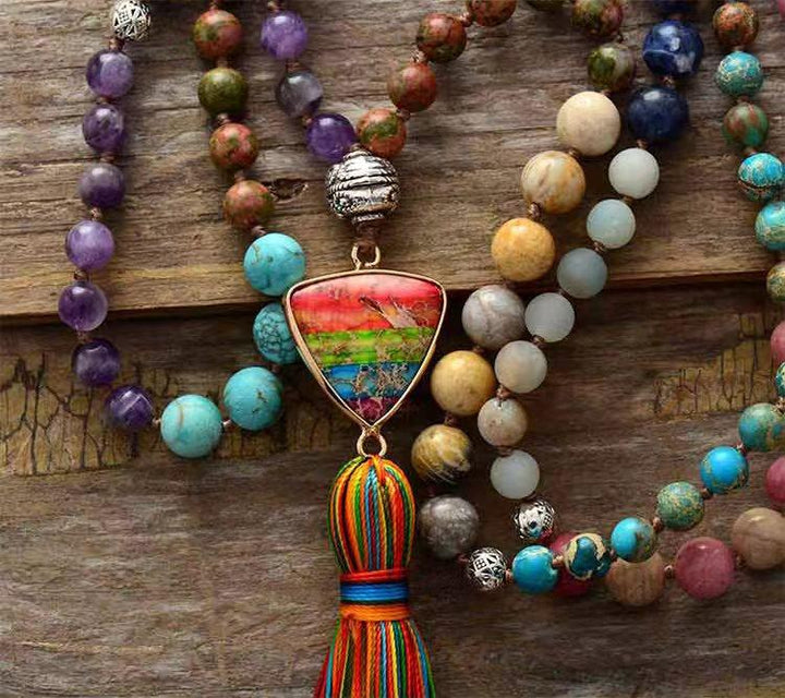 Small Lighting Necklace - Altheira-The Livary