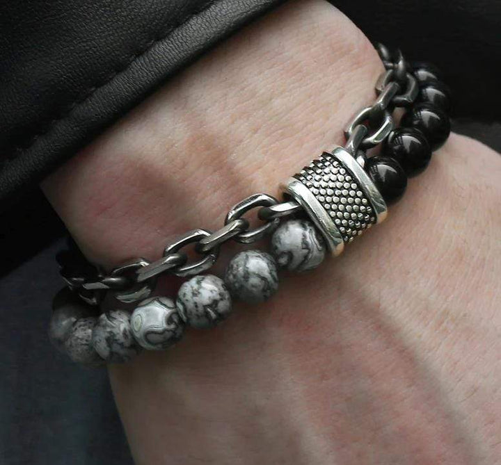 Jasper Protective Bracelet - Darius-The Livary