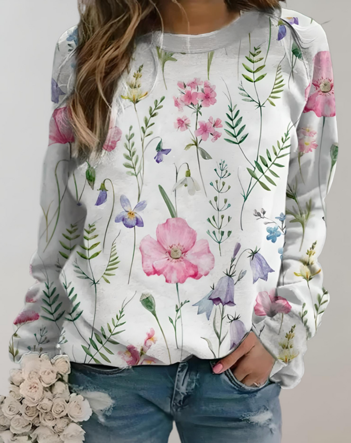 Trendy Luxurious Ladies' Sweater - Isabella-S-White-The Livary