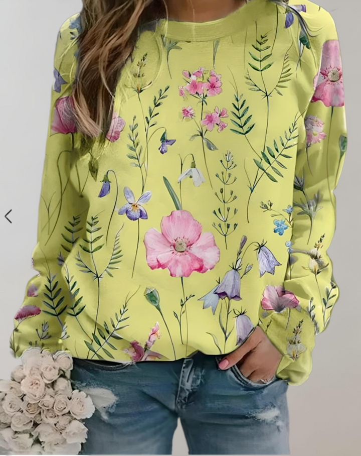 Trendy Luxurious Ladies' Sweater - Isabella-S-Light green-The Livary