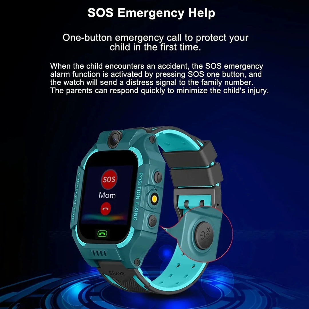 Kids GPS watch with Location and Calling - Luna-Pink-The Livary