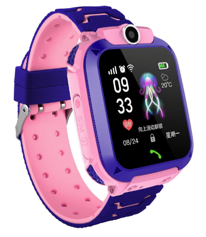 Kids GPS watch with Location and Calling - Luna-Pink-The Livary