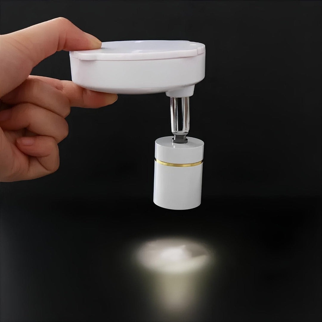 Wireless LED Spotlight - LumaSpot-2-White - AA Batteries-White-The Livary