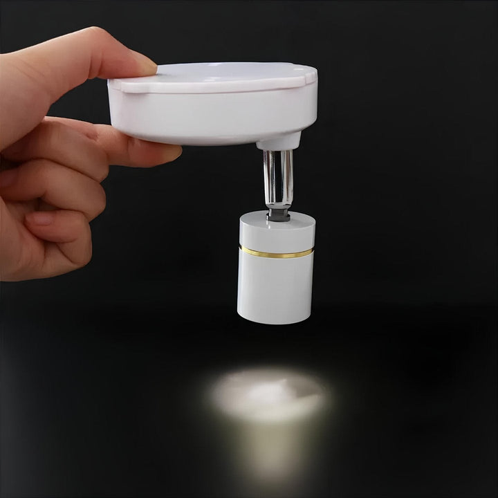 Wireless LED Spotlight - LumaSpot-2-White - AA Batteries-White-The Livary