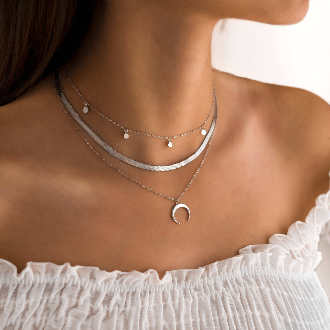 Stylish Flat Chain - Helena-Gold-The Livary
