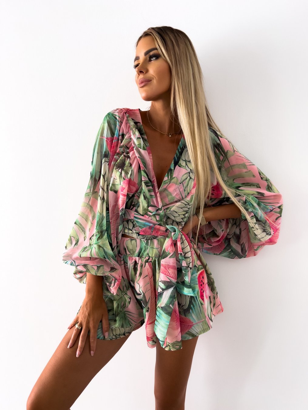 Summer Outfit - Lilac-Green-XS-The Livary
