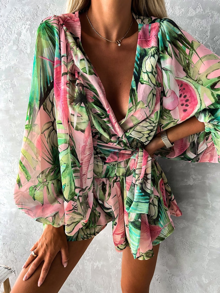 Summer Outfit - Lilac-Green-XS-The Livary