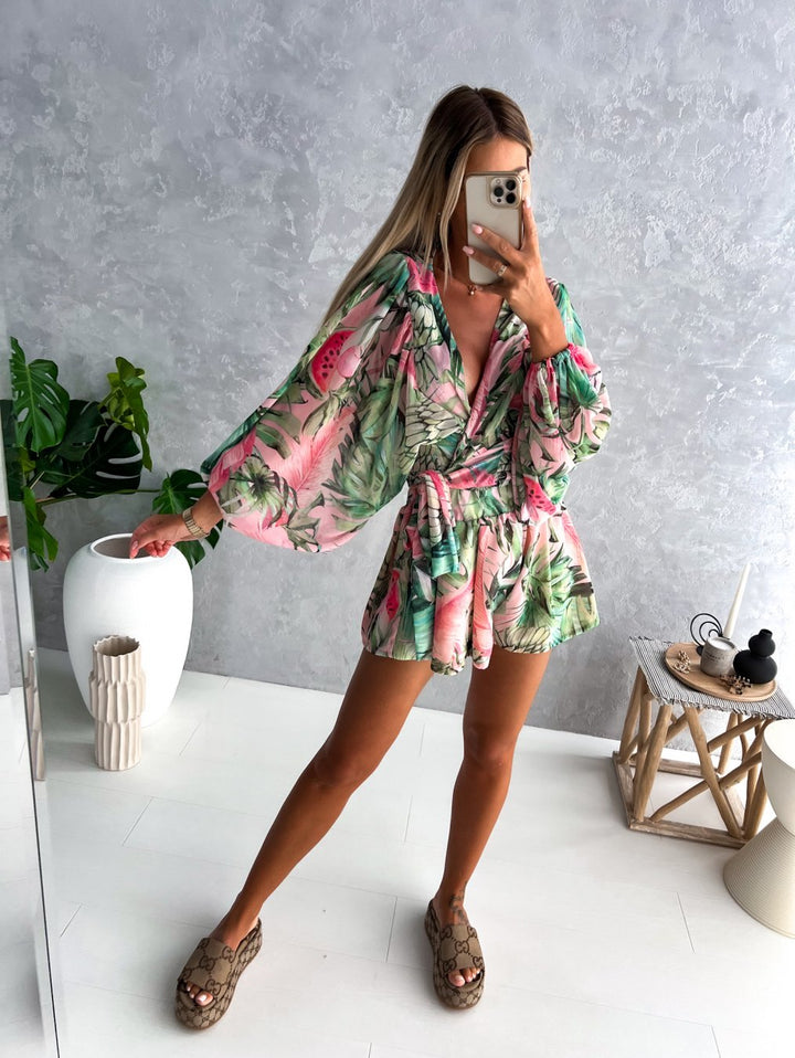 Summer Outfit - Lilac-Green-XS-The Livary