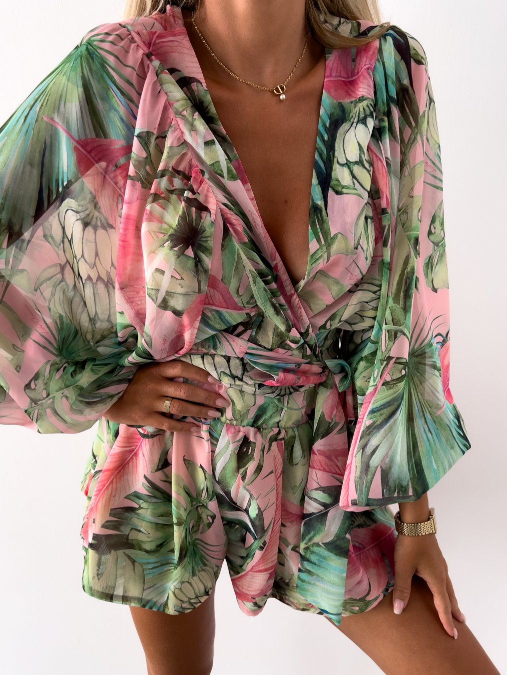 Summer Outfit - Lilac-Green-XS-The Livary