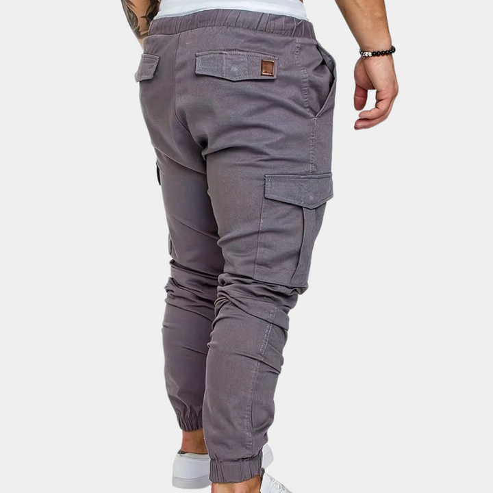 Modern Cargo Trousers for Men - Mason-Grey-XS-The Livary