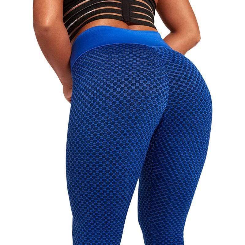 Seamless Performance Leggings - Aria-Blue-S-The Livary