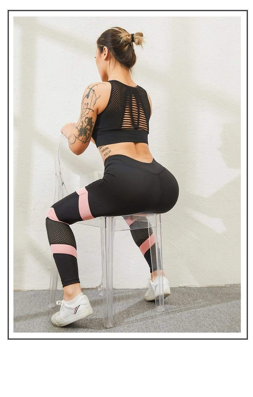 High-Waisted Yoga Legging - Luna-S-The Livary