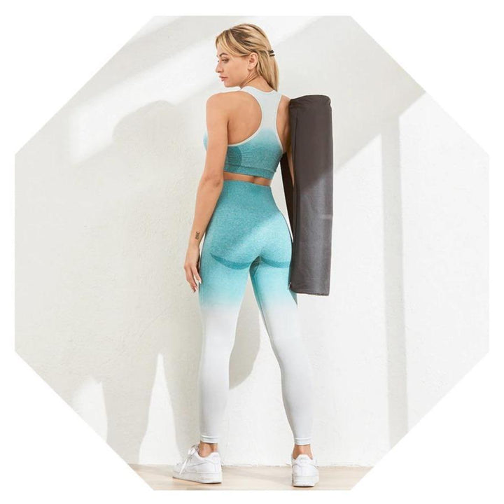 High-Waisted Shape Legging - Serena-Pink-S-The Livary
