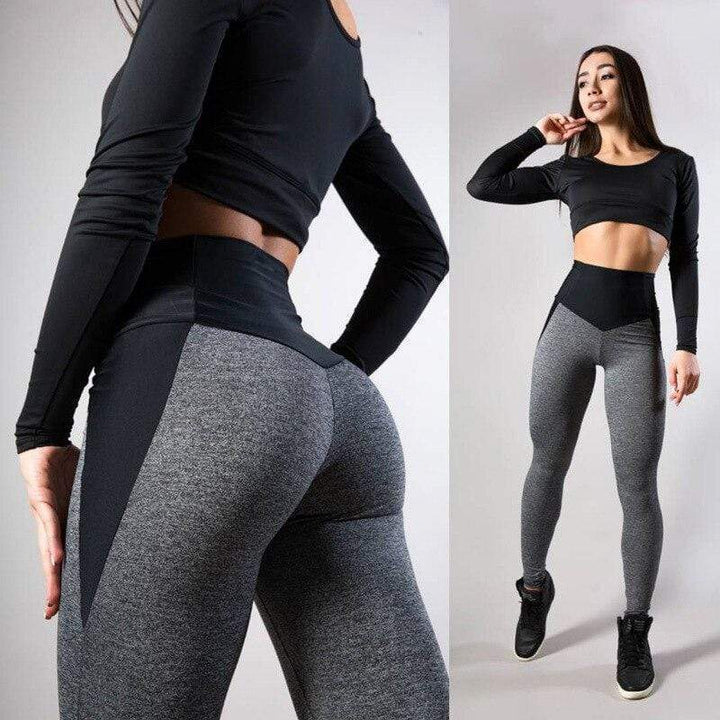 High Waist Shaping Legging - Aurora-Black-S-The Livary