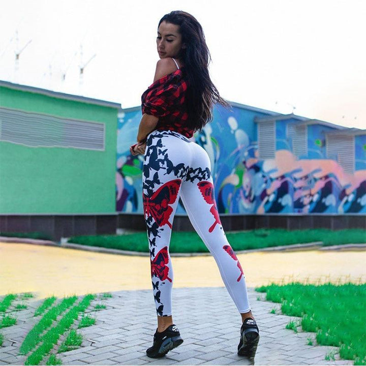 Shaping Ladies Legging - Bella-White-S-The Livary