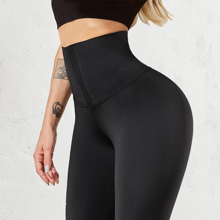 Shaping Corset Legging - Ariana-Gray-S-The Livary