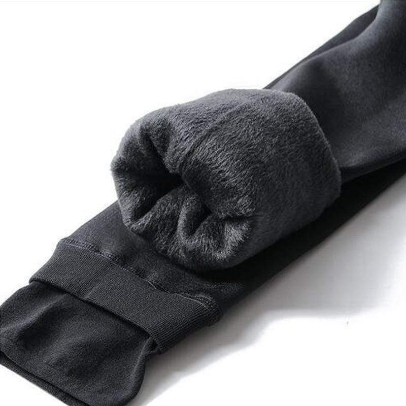 Fleece Lined Winter Leggings - Elsa-Gray-S-The Livary