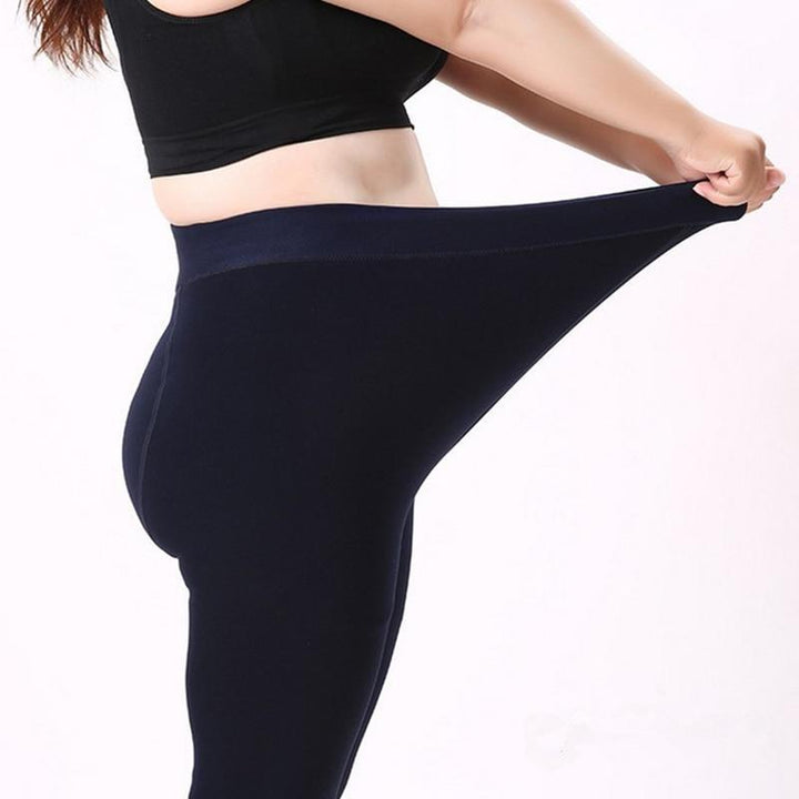 Fleece Lined Winter Leggings - Elsa-Blue-S-The Livary