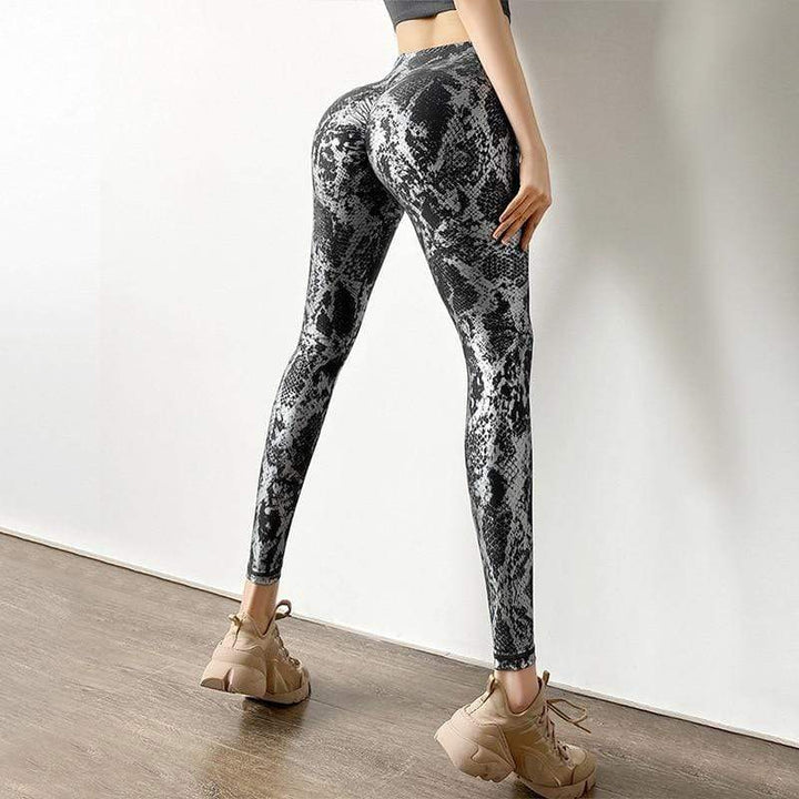 High Waist Push-Up Legging - Isla-Black-S-The Livary