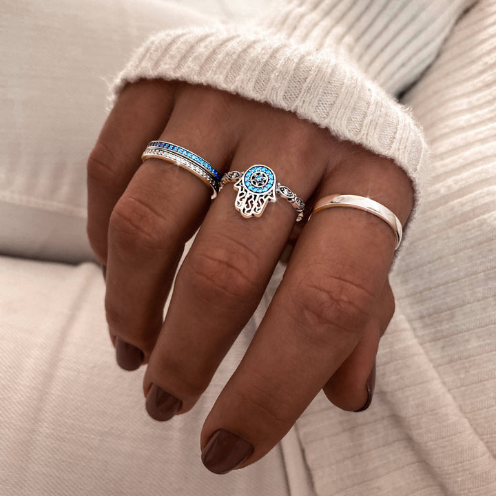 Refined Ring - Nadine-Silver-5-0.12 in-The Livary