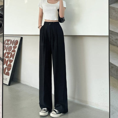 Casual Versatile Ladies' Trousers - Lunessa-Black-XS-The Livary