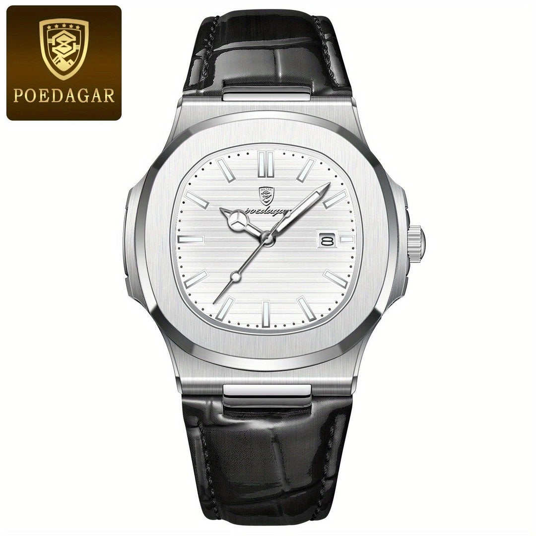 Luxury Men's Watch - Tempus-White-The Livary