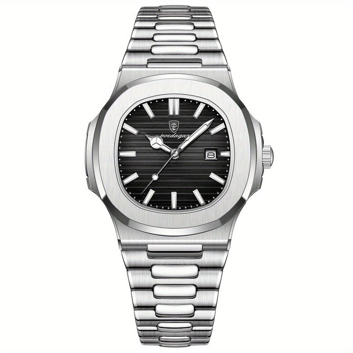 Luxury Men's Watch - Tempus-Silver-The Livary