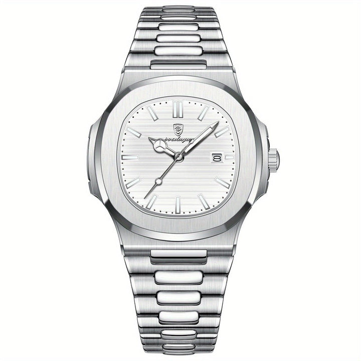 Luxury Men's Watch - Tempus-Silver / White-The Livary
